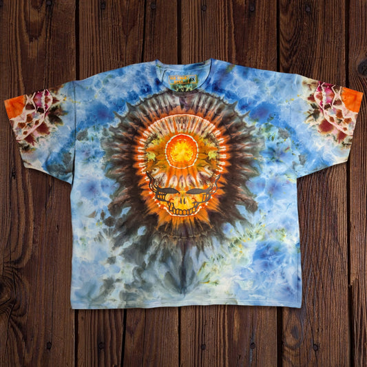 Stanley Portal Mandala - Grateful Dead Ice Dyed Shirt 4XL