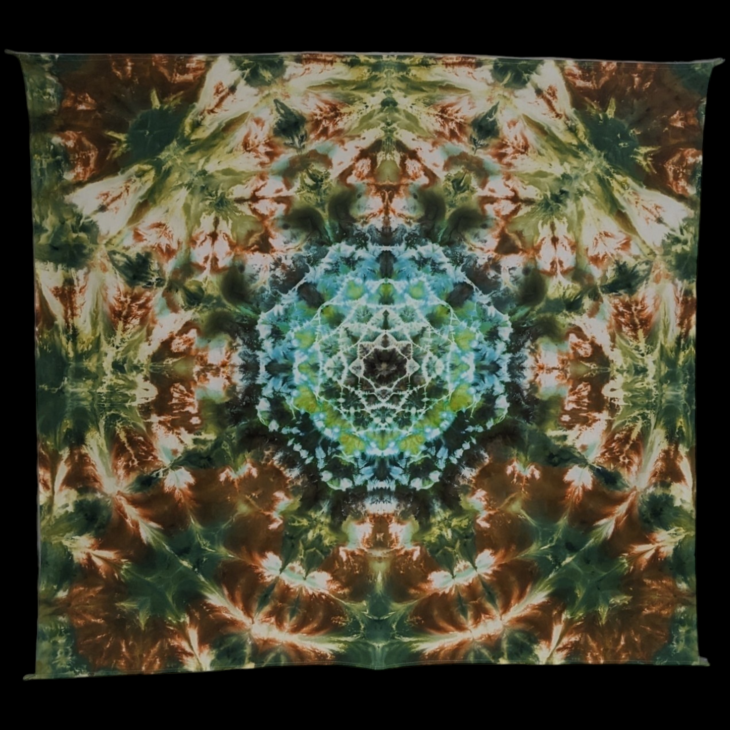 Forest Floor - Ice Dyed Tapestry 58"x58"