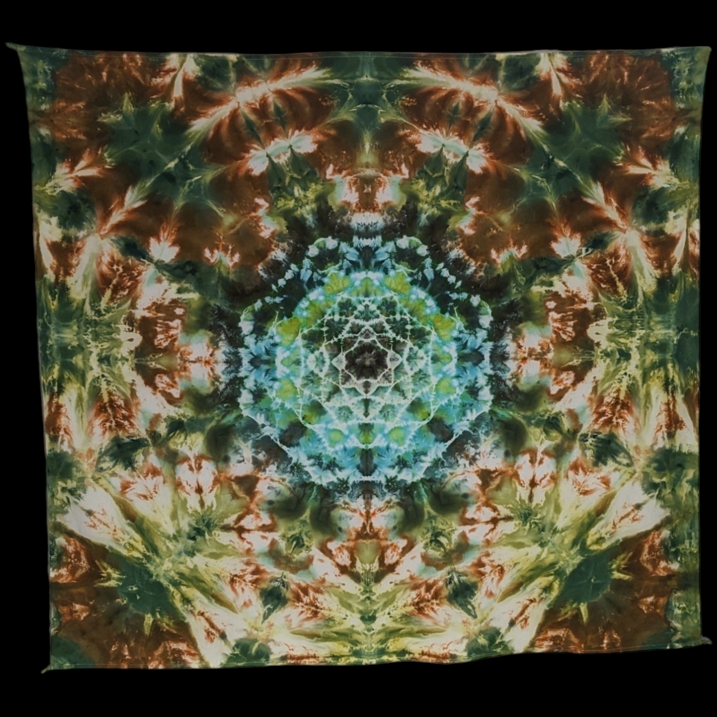Forest Floor - Ice Dyed Tapestry 58"x58"