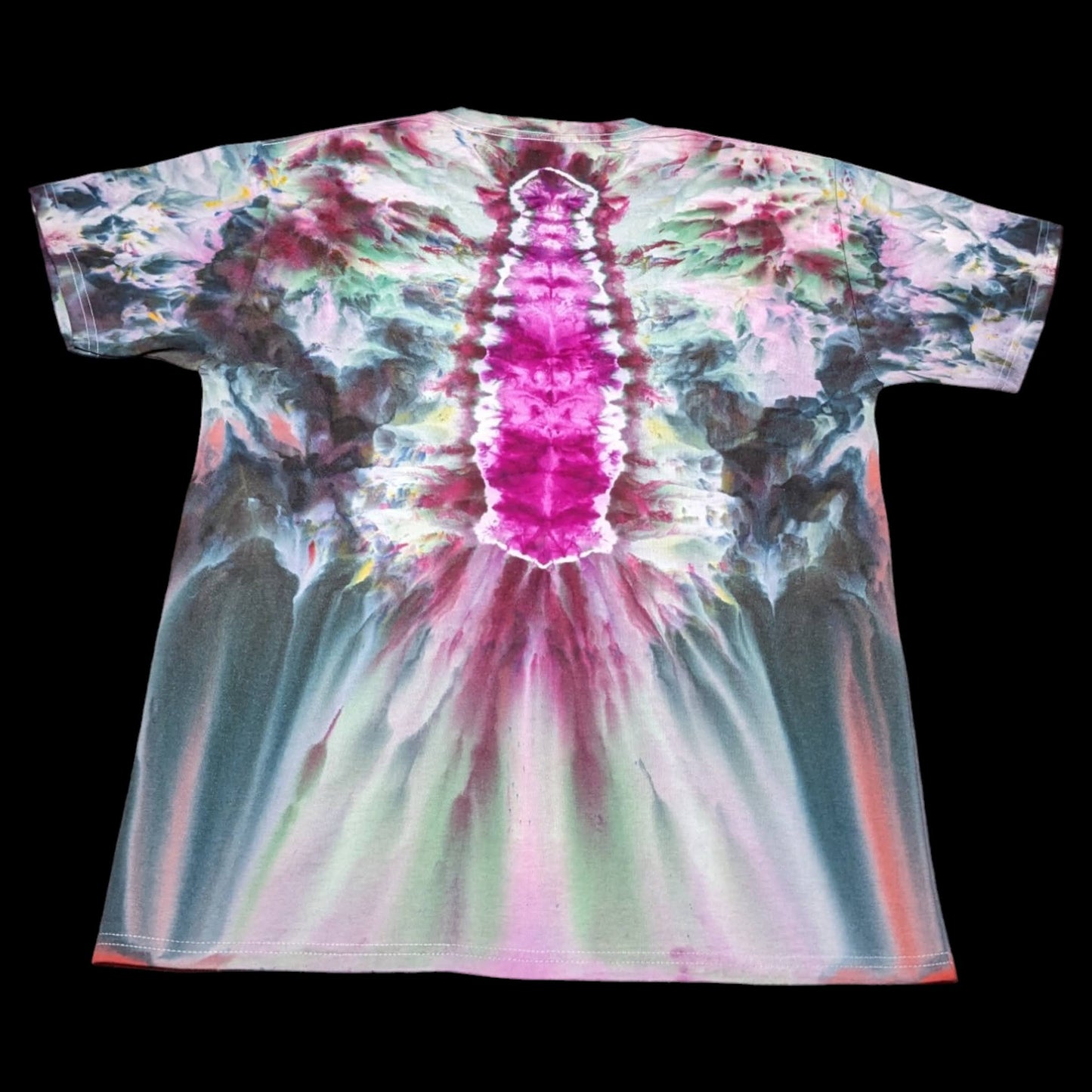 Fundraiser Benefit - Medium Ween Inspired Ice/Tie Dye Screen Printed Shirt