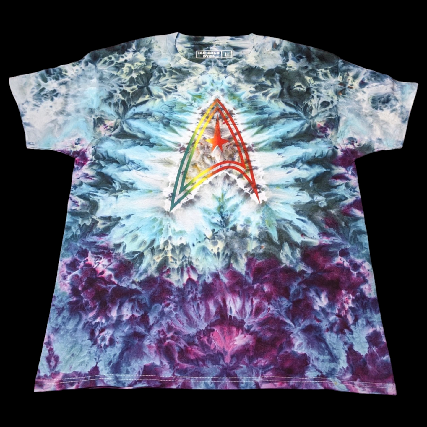 Plasma Rift - Star Trek Inspired Tie Dye Shirt