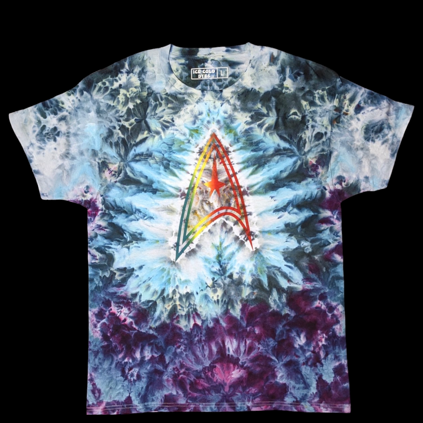 Plasma Rift - Star Trek Inspired Tie Dye Shirt