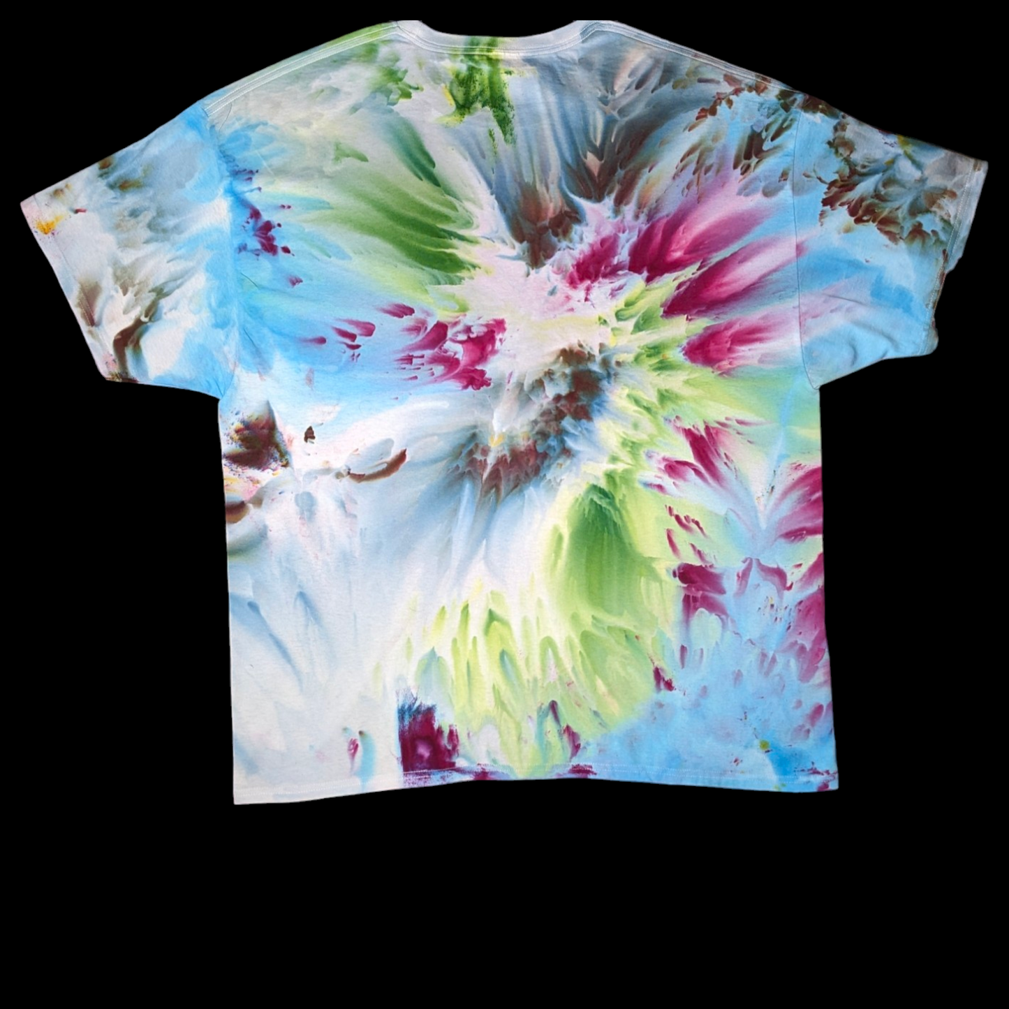 Plasma Burst - 2XL Star Trek Inspired Tie Dye Shirt