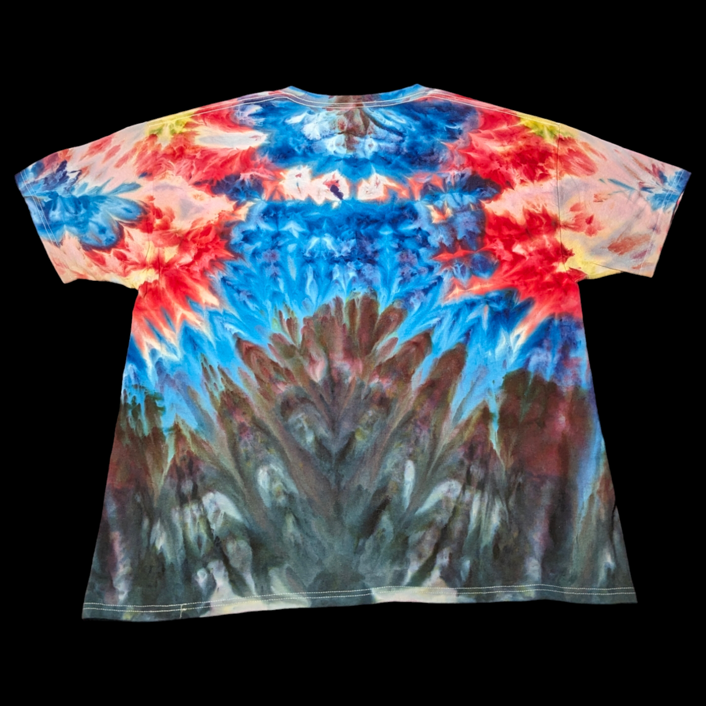 Command Colors - XL Star Trek Inspired Tie Dye Shirt