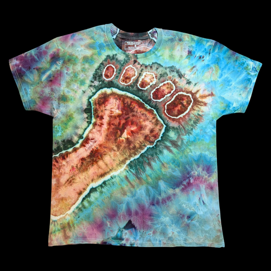 Isle of Foot - XL Ice Dyed Shirt