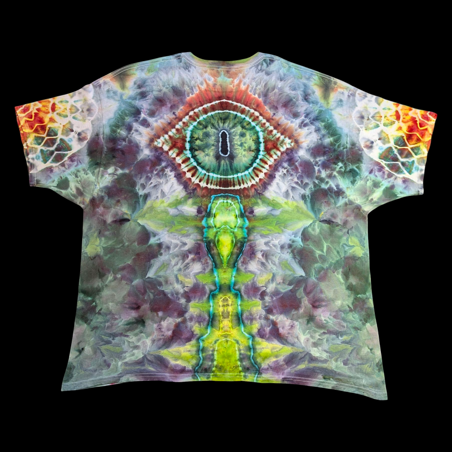 All Seeing Stealie - 3XL Ice/Tie Dye Shirt