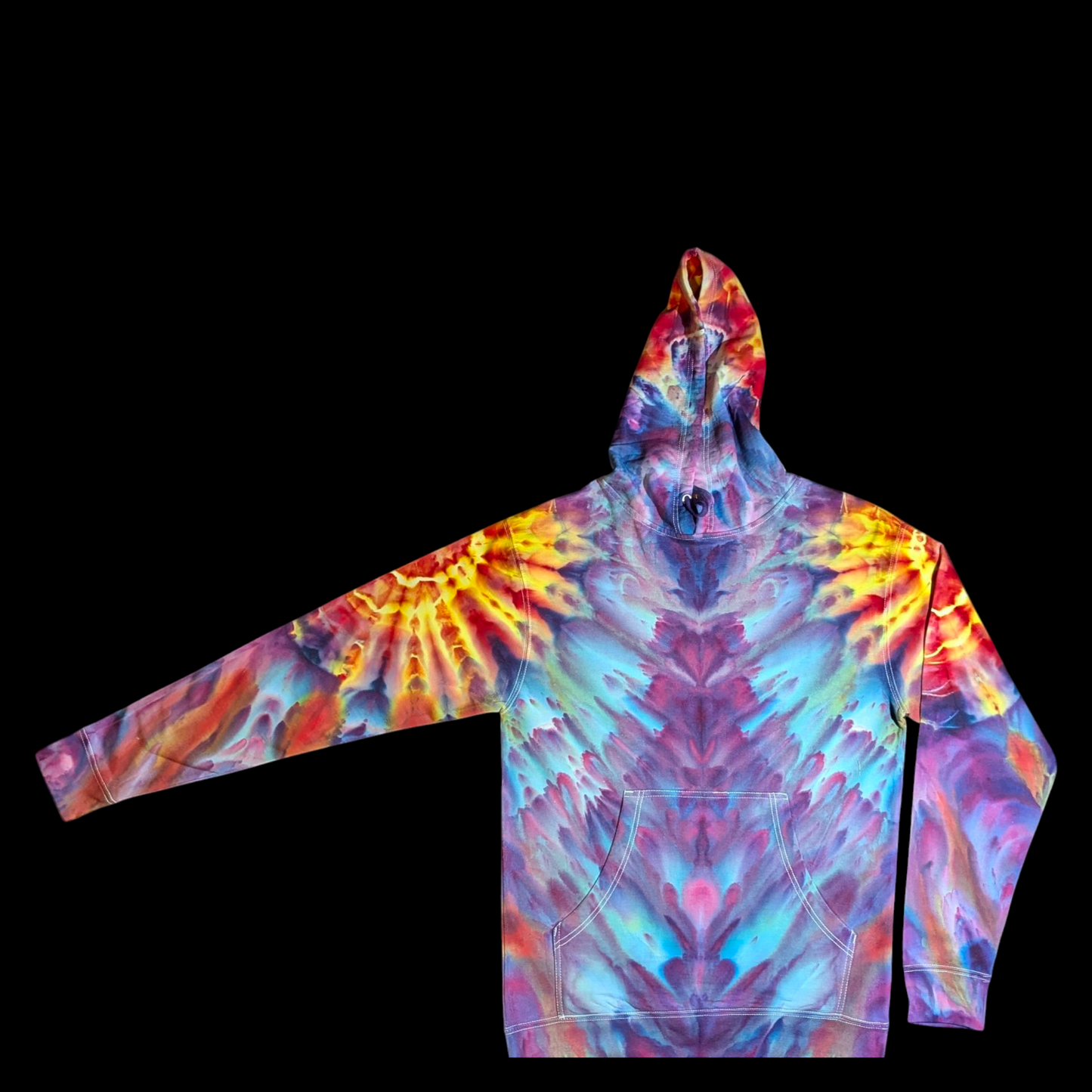 Medium Ice Dyed Hoodie