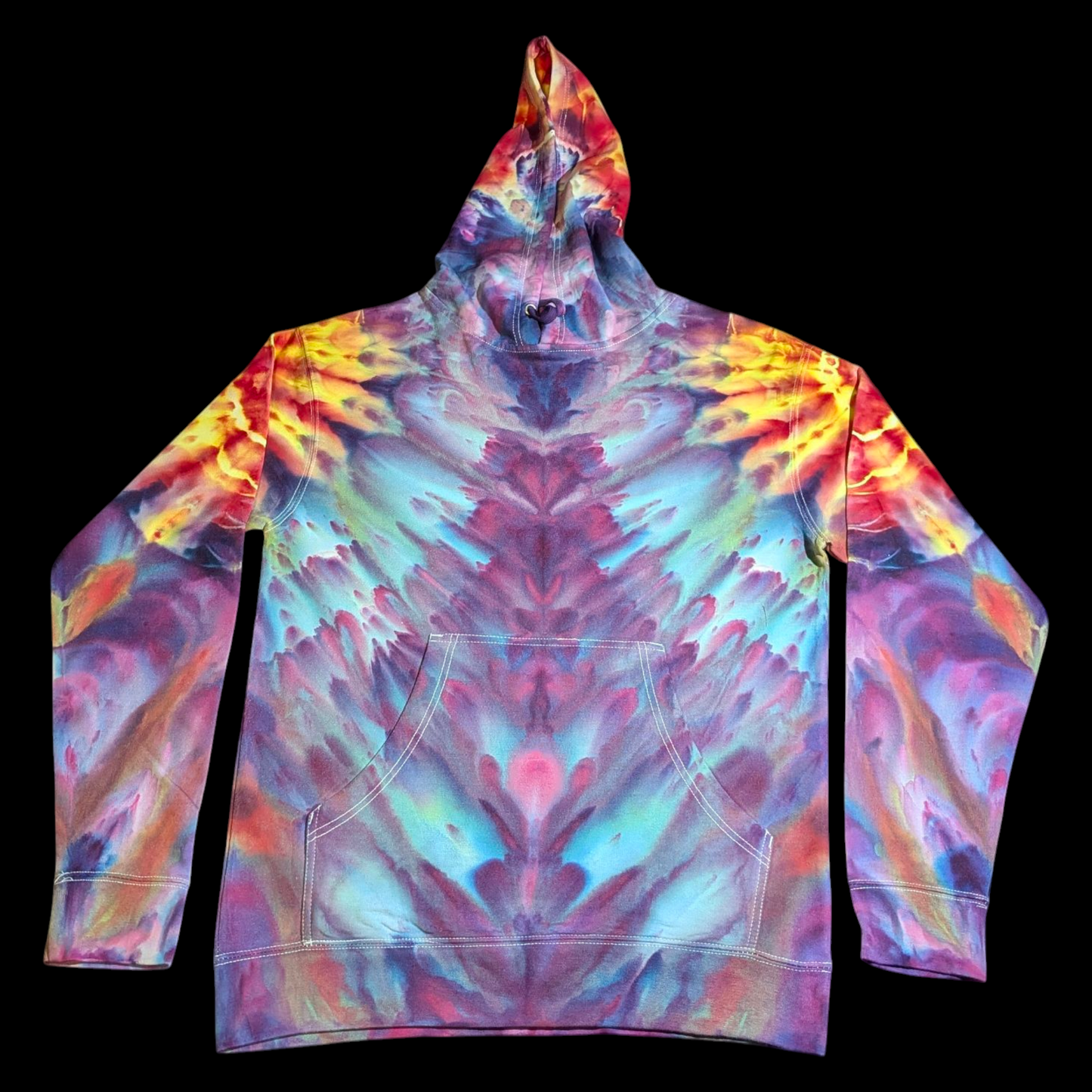 Medium Ice Dyed Hoodie