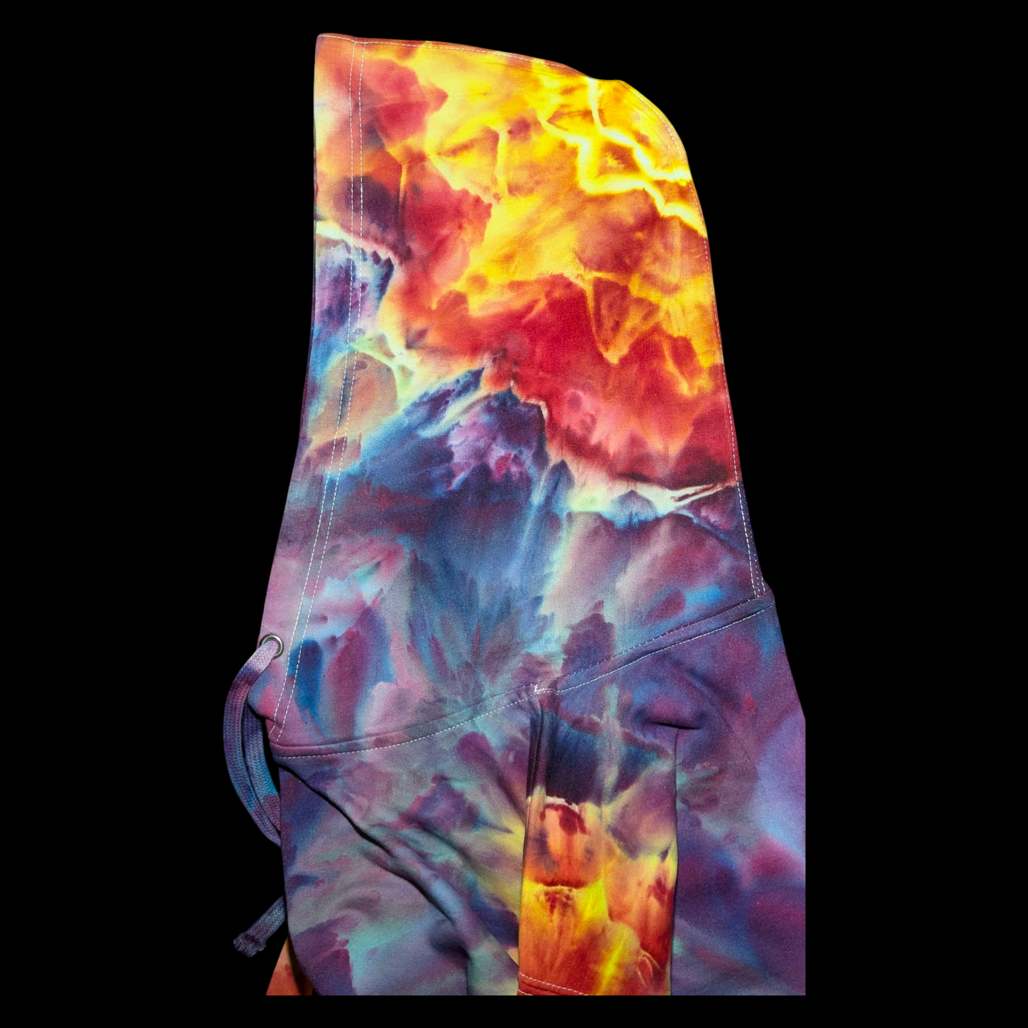 Medium Ice Dyed Hoodie