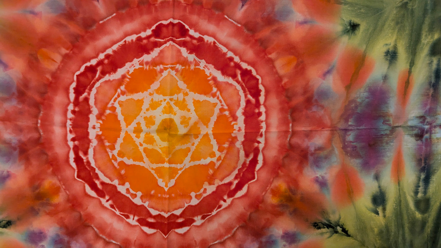 Star Garden - Smooth Rayon Sarong/Tapestry