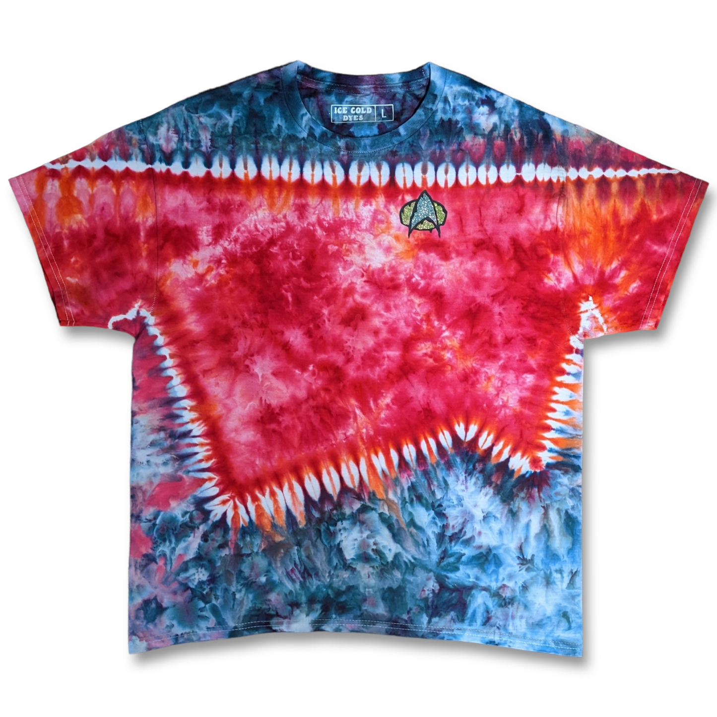 Made To Order Star Trek Tie Dye Uniform Shirt