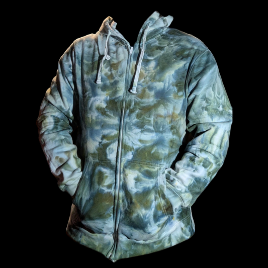 Fall 25 - Large Ice Dyed Hooded Sweatshirt