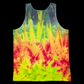 Sunset Inferno - Large Men's Tank Top