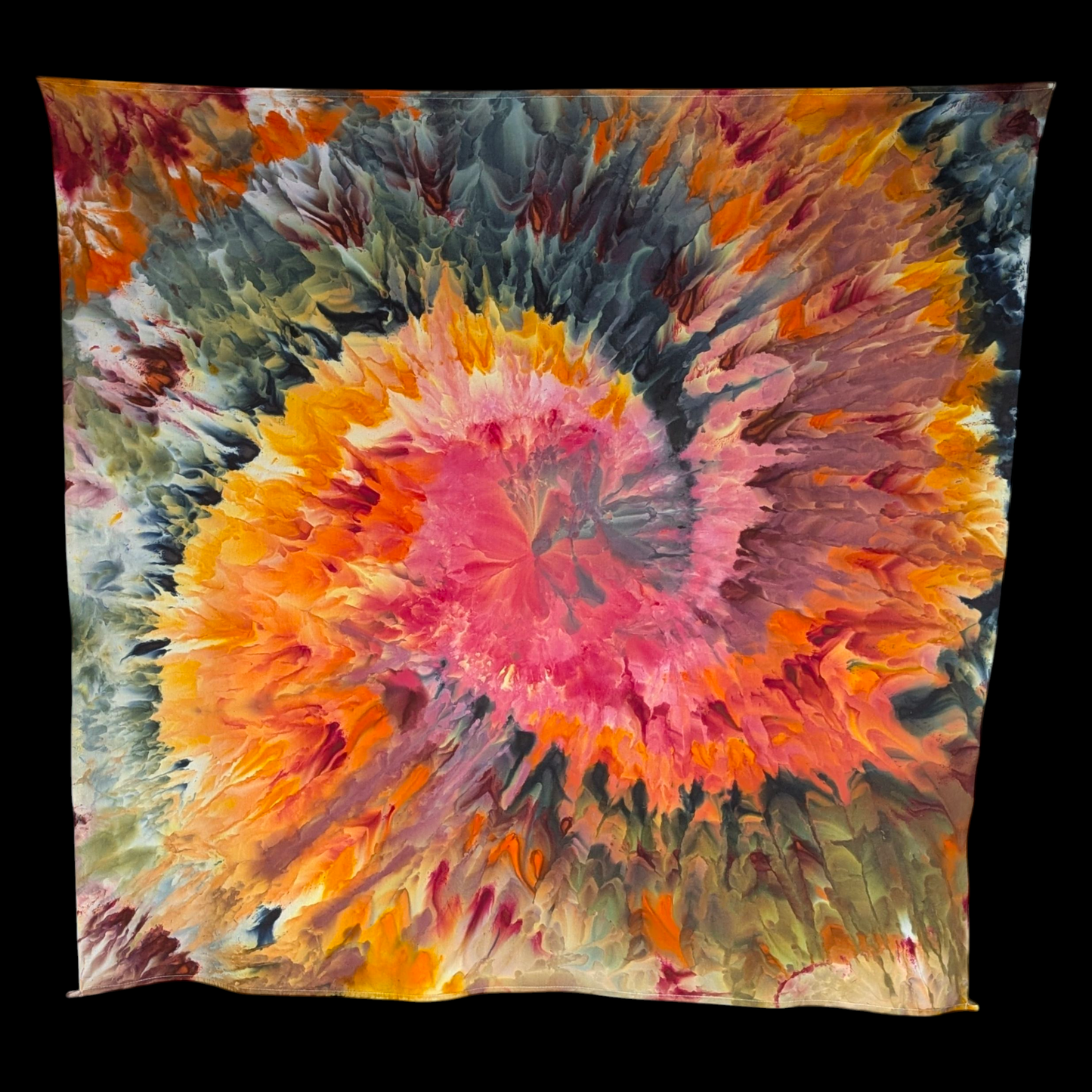 Fireburst Flow - 58"x58"