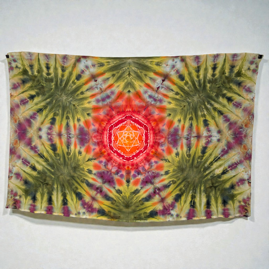 Star Garden - Smooth Rayon Sarong/Tapestry