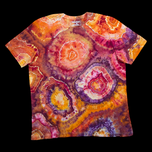 Orange and Purple Geodes