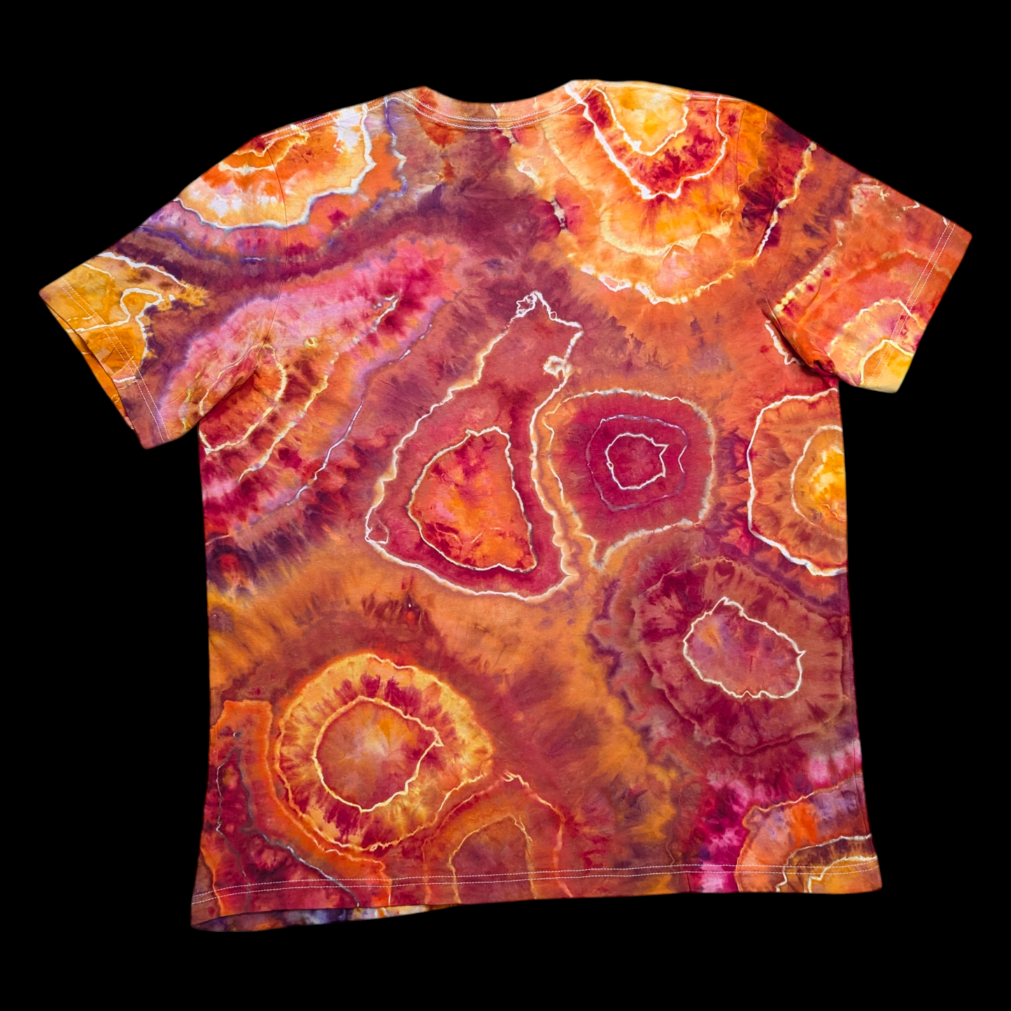 Orange and Purple Geodes