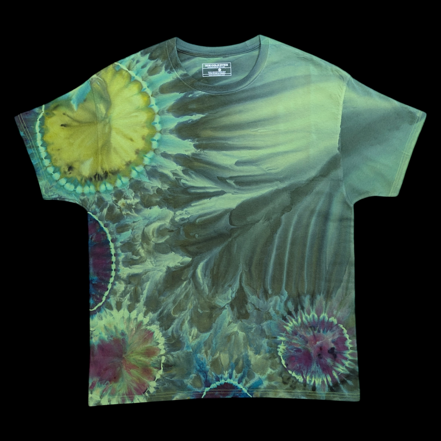Green Planets Flowing - XL