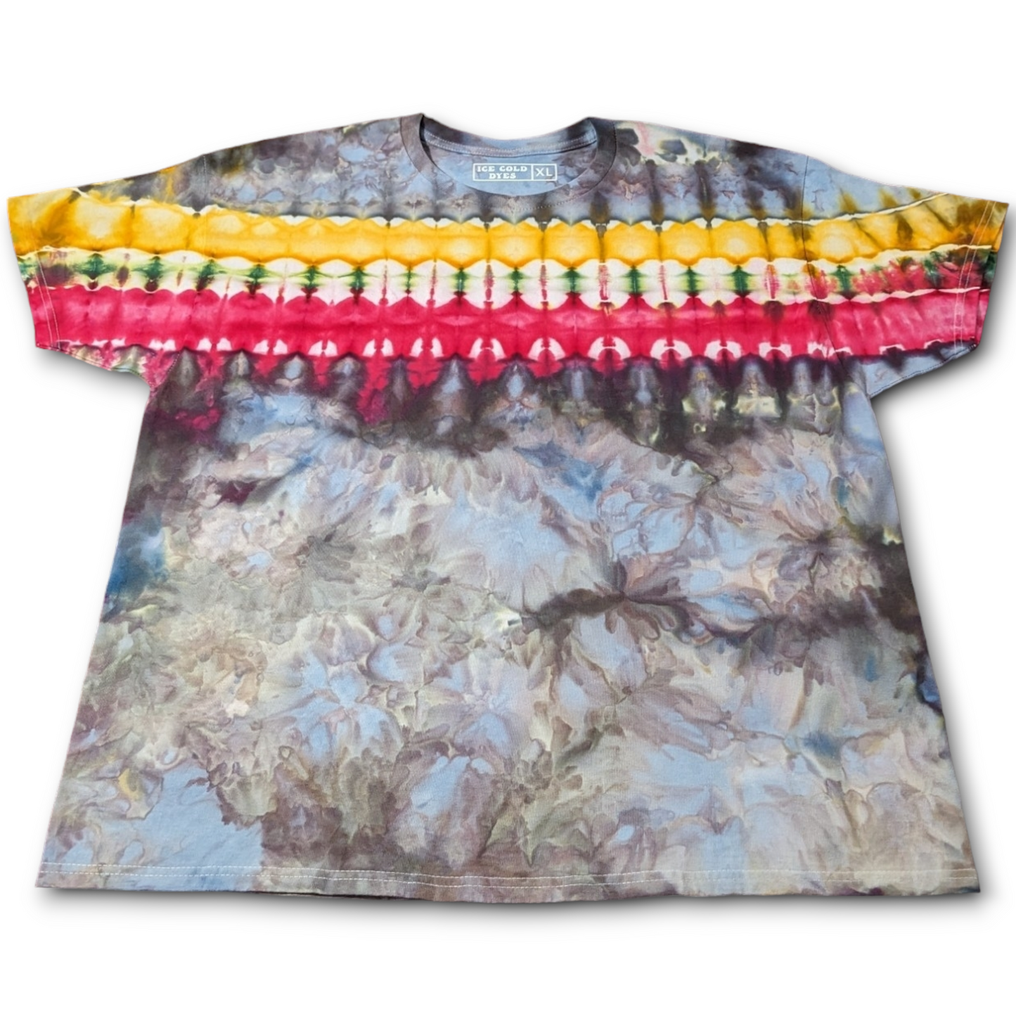 Colors on Marble - XL Ice Dyed Shirt