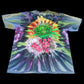 Learn 2 Ween - Large Ice/Tie Dye Screen Printed Shirt