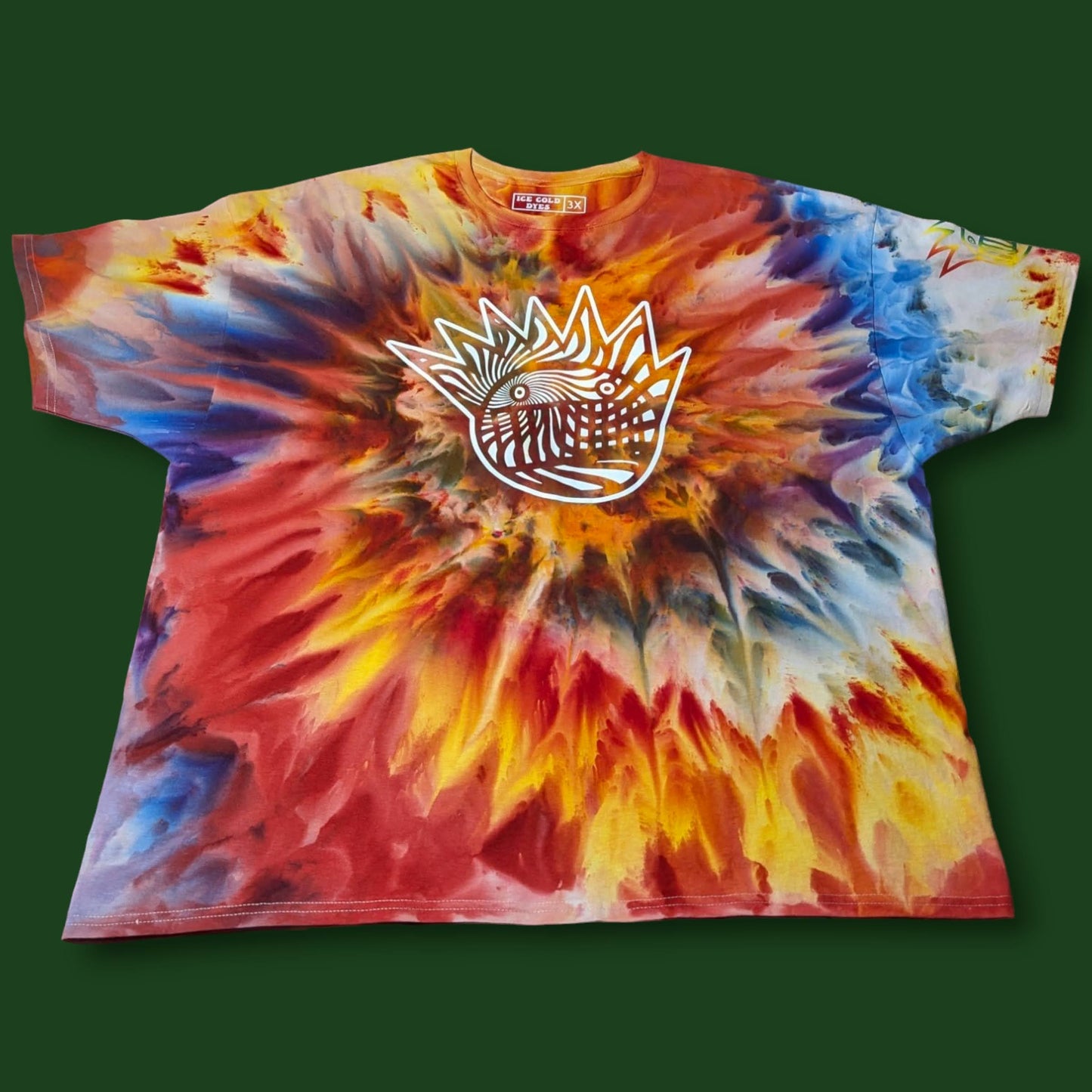 Fundraiser Benefit - 3xl Ween Inspired Ice/Tie Dye Screen Printed Shirt