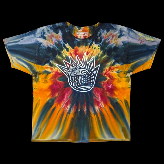 Fundraiser Benefit - 2xl Ween Inspired Ice/Tie Dye Screen Printed Shirt