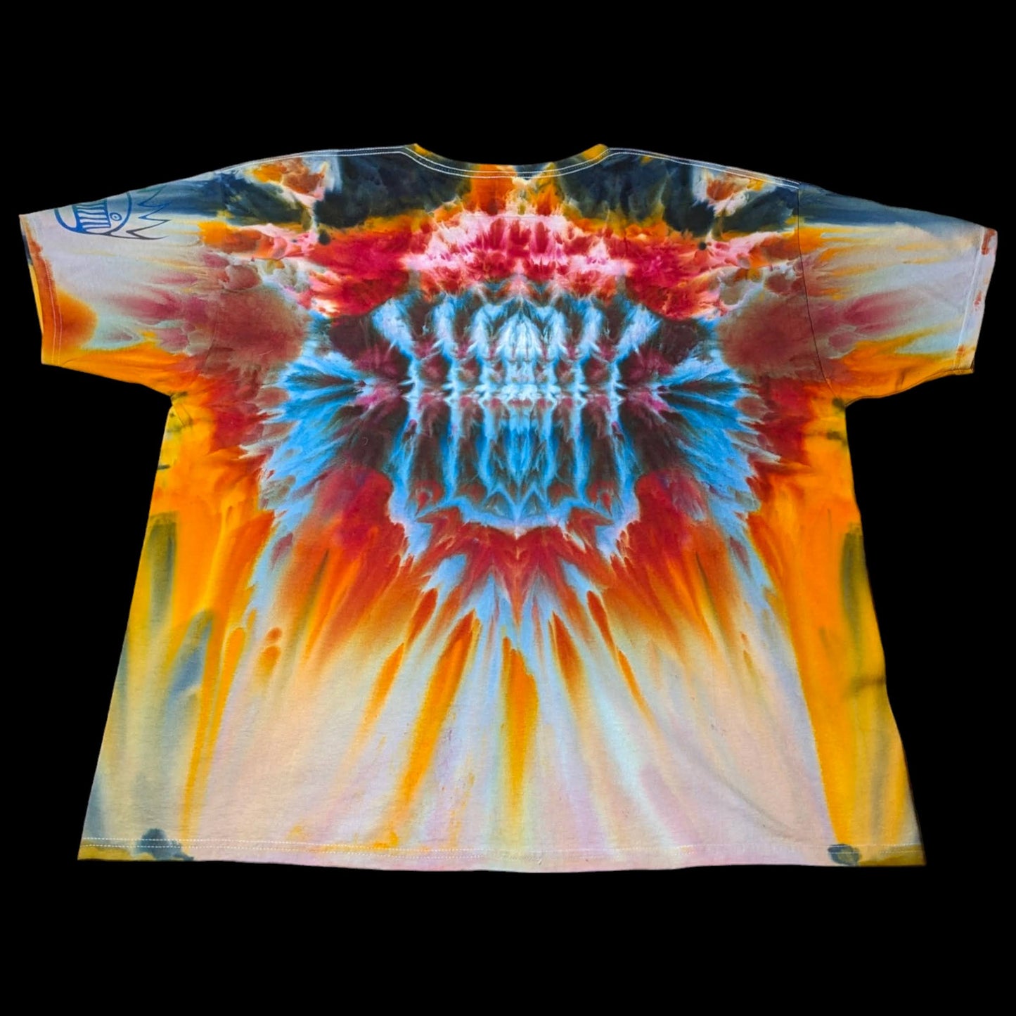 Fundraiser Benefit - 2xl Ween Inspired Ice/Tie Dye Screen Printed Shirt