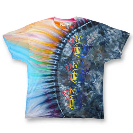 Light Of The Boognish Moon - XL Ween Inspired Ice Dyed Shirt