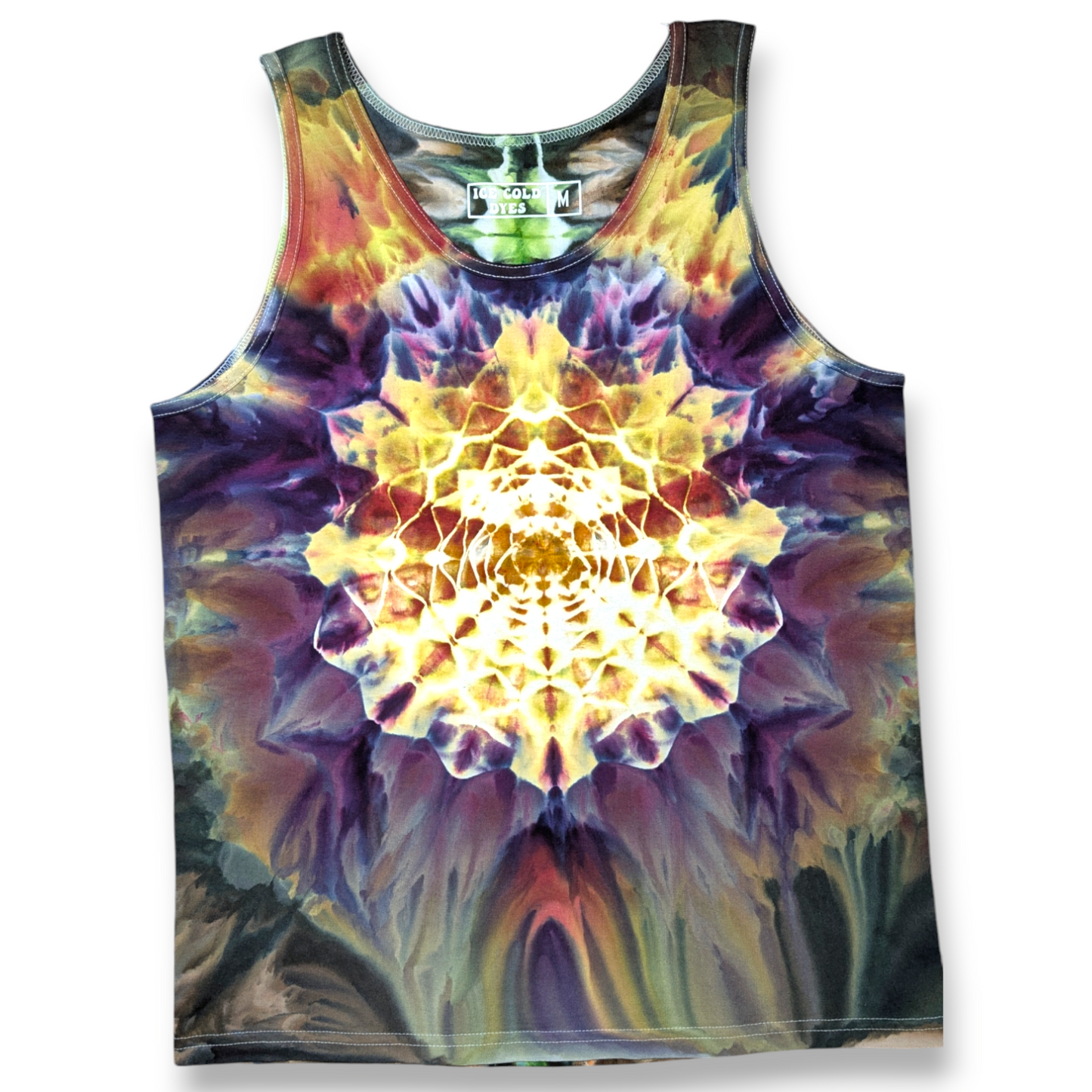 Burst Melt (Activewear) - Medium Ice /Tie Dye Tanktop