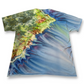 Topographic Dyeland - Large Ice /Tie Dye Shirt