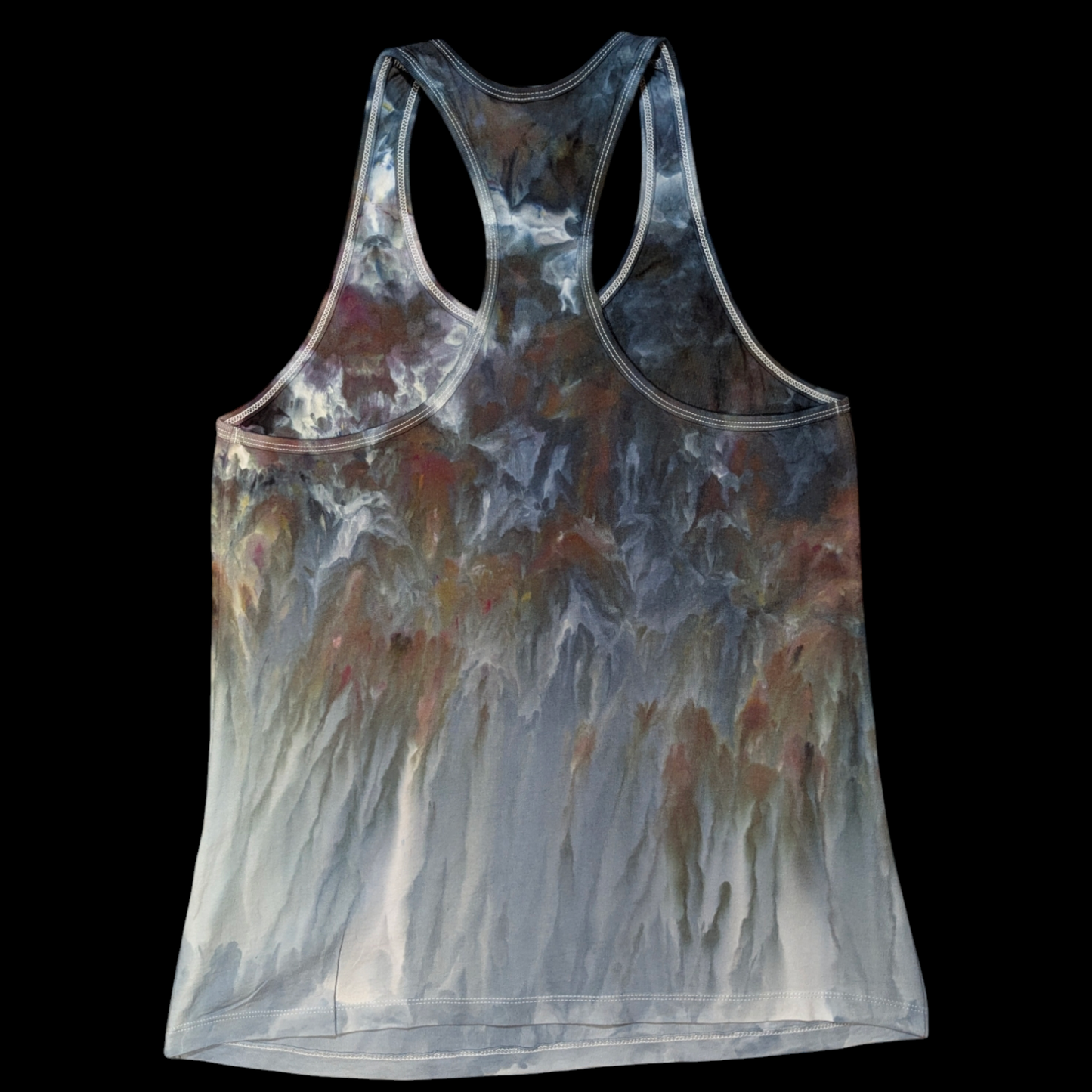 Grayslide - Women's XL Racerback Ice/Tie Dye