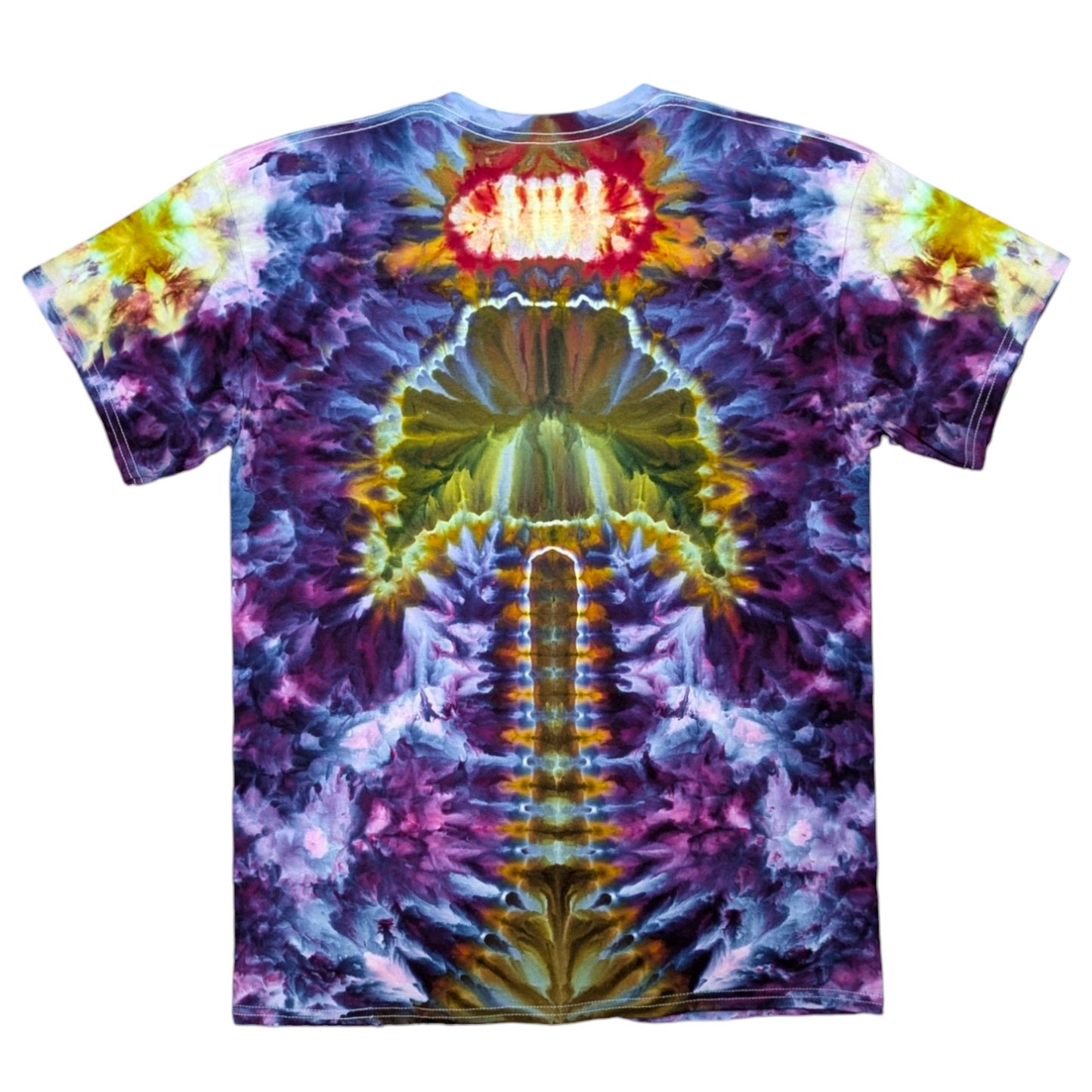 Purple Drop Blast - Large Ice /Tie Dye Shirt