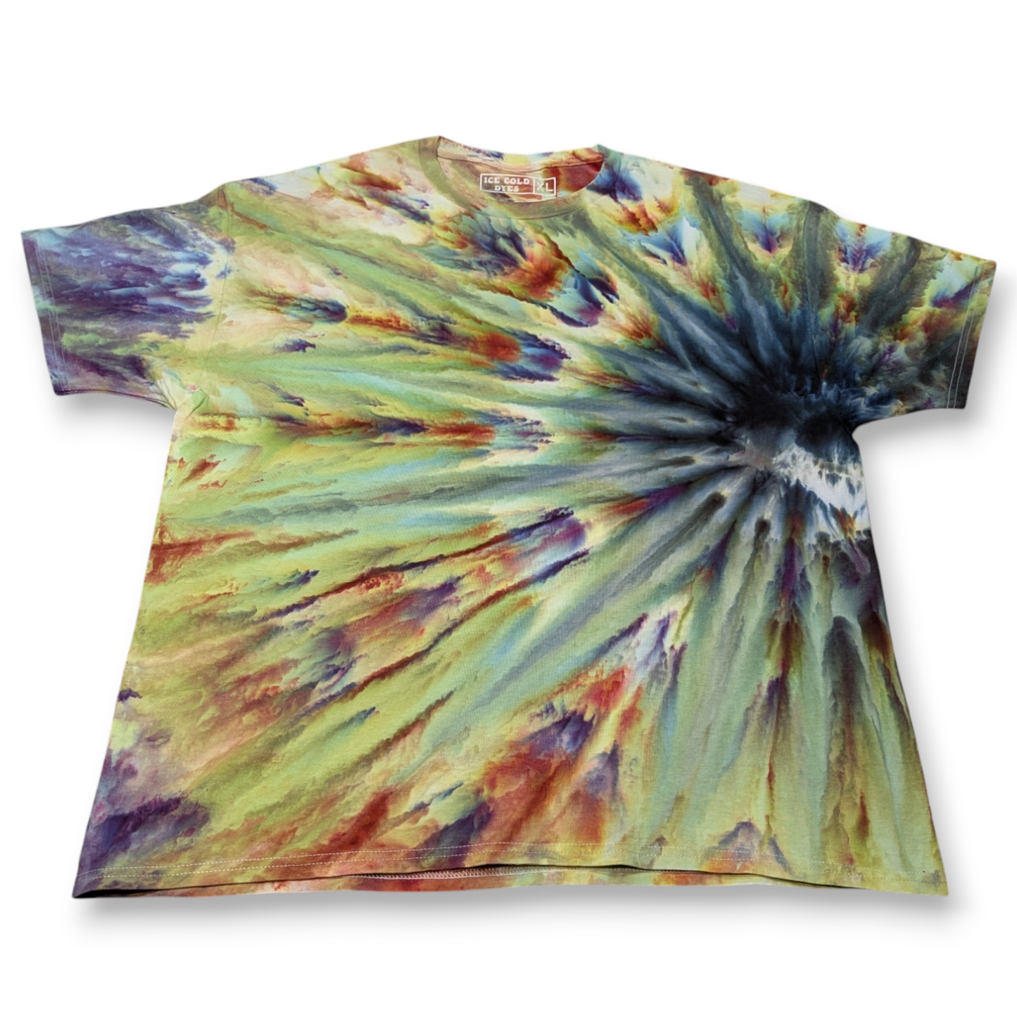 Corner of the Dragons Eye - XL Ice Dyed Shirt