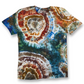 You Are An Island - Medium Ice/Tie Dye Geode Shirt