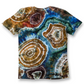 You Are An Island - Medium Ice/Tie Dye Geode Shirt