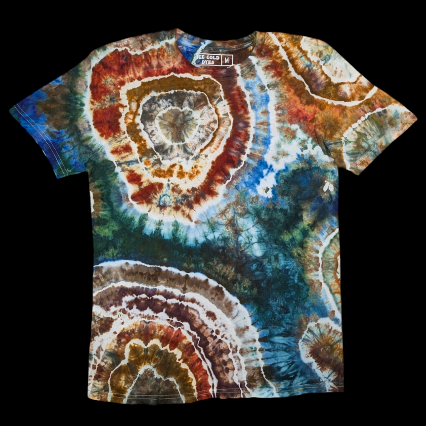 You Are An Island - Medium Ice/Tie Dye Geode Shirt