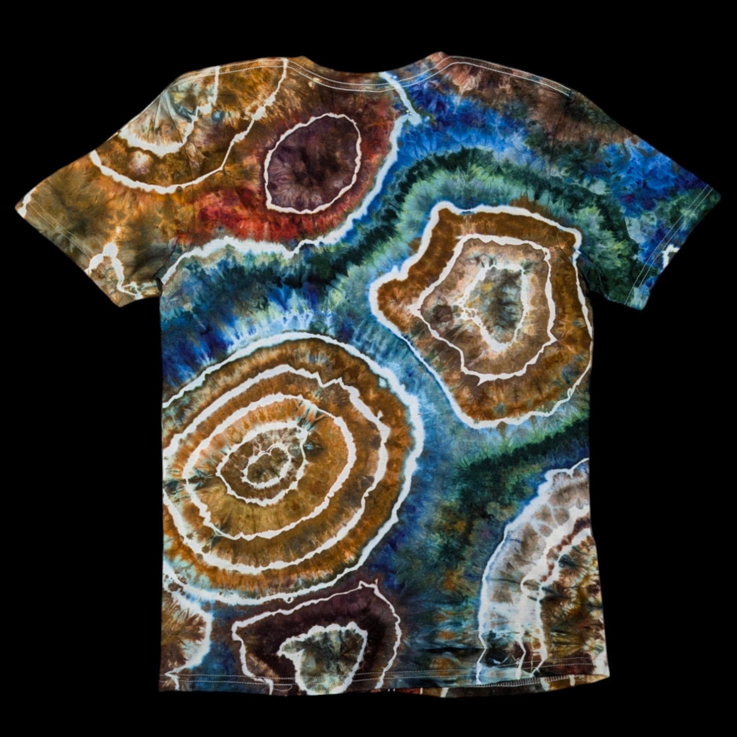 You Are An Island - Medium Ice/Tie Dye Geode Shirt