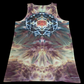 Workout burst - Medium Ice/Tie Dye moisture Wicking Tank top