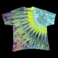 Molten Core - XL Ice Dyed Shirt - one of a kind wearable art