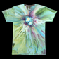 Aurora Veins - Small Ice Dyed Shirt - one of a kind wearable art