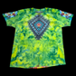 Obsidian Bloom - Large Ice Dyed Shirt