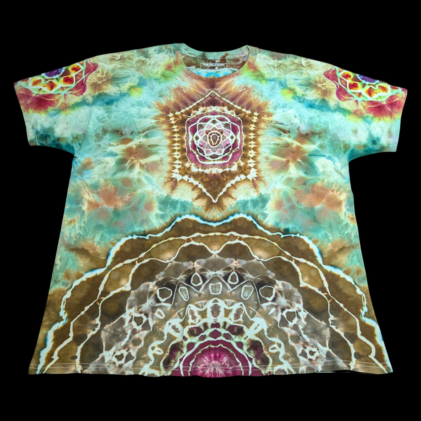 Prism Cascade - XL Ice Dyed Shirt