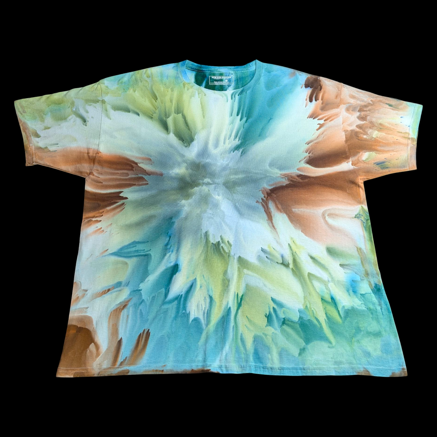 Solar Flare - 2XL Ice Dyed Shirt