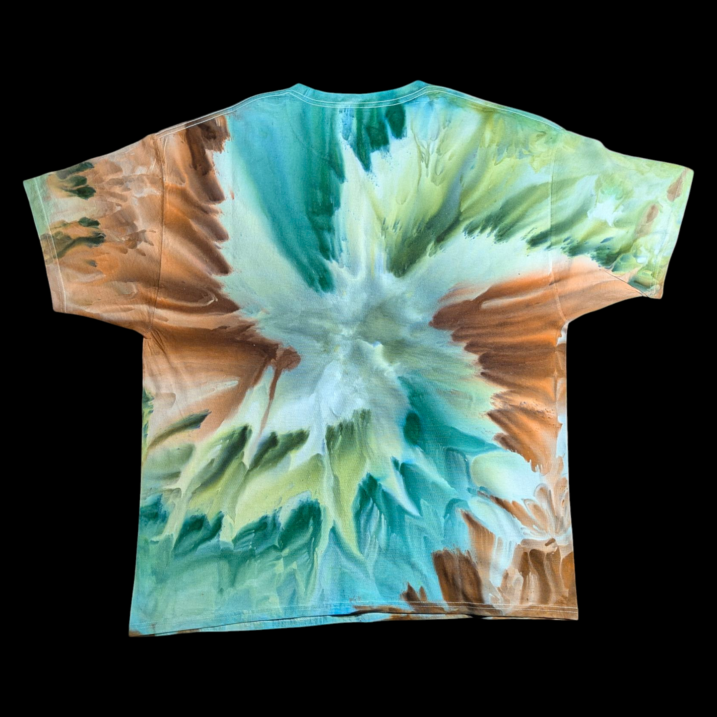 Solar Flare - 2XL Ice Dyed Shirt