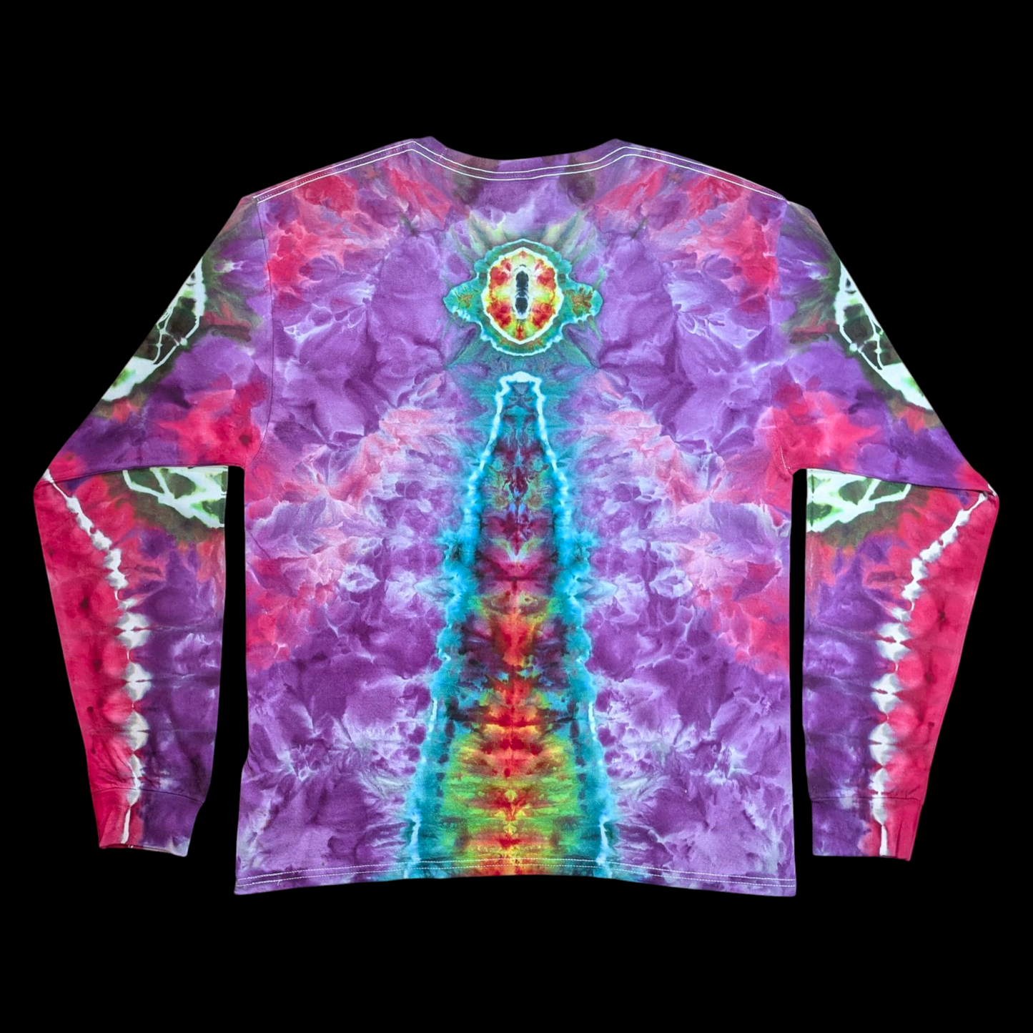 Midnight Mirage - Large Ice Dyed Shirt