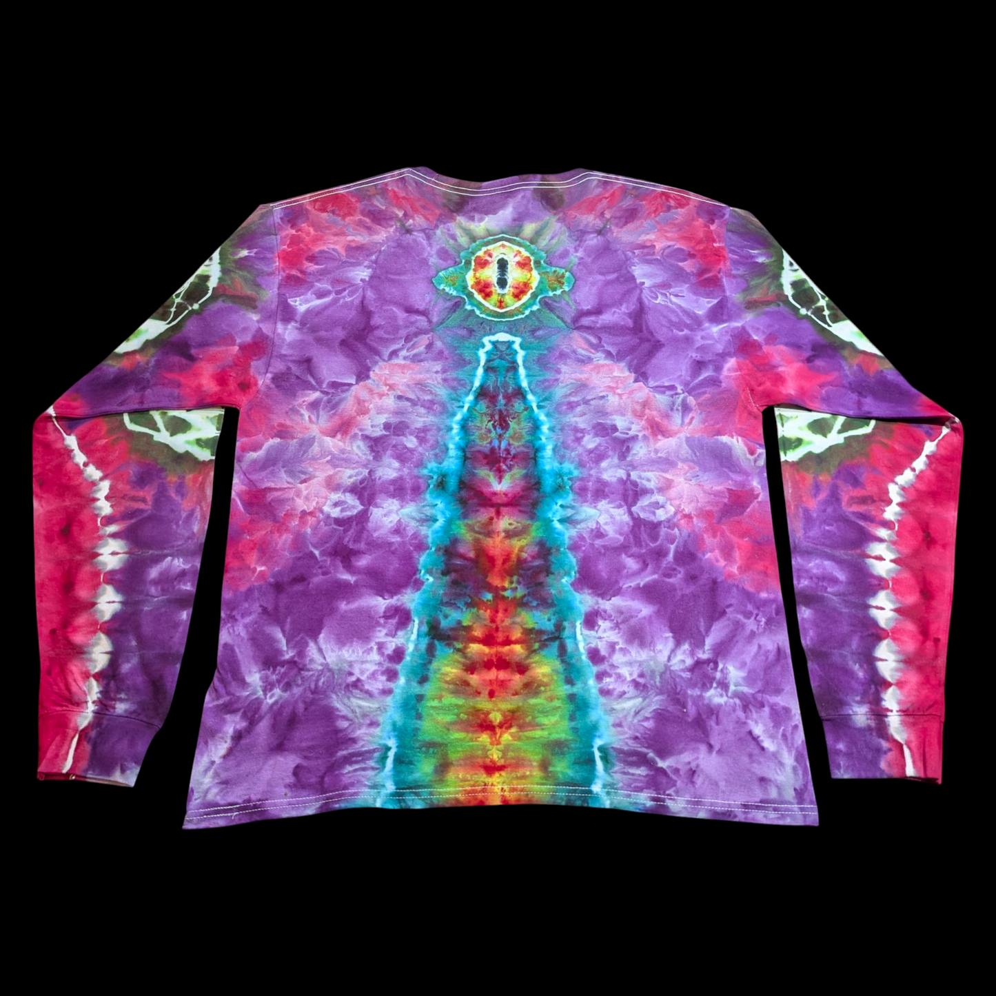 Midnight Mirage - Large Ice Dyed Shirt