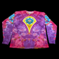 Crystal Bloom - XL Ice Dyed Shirt