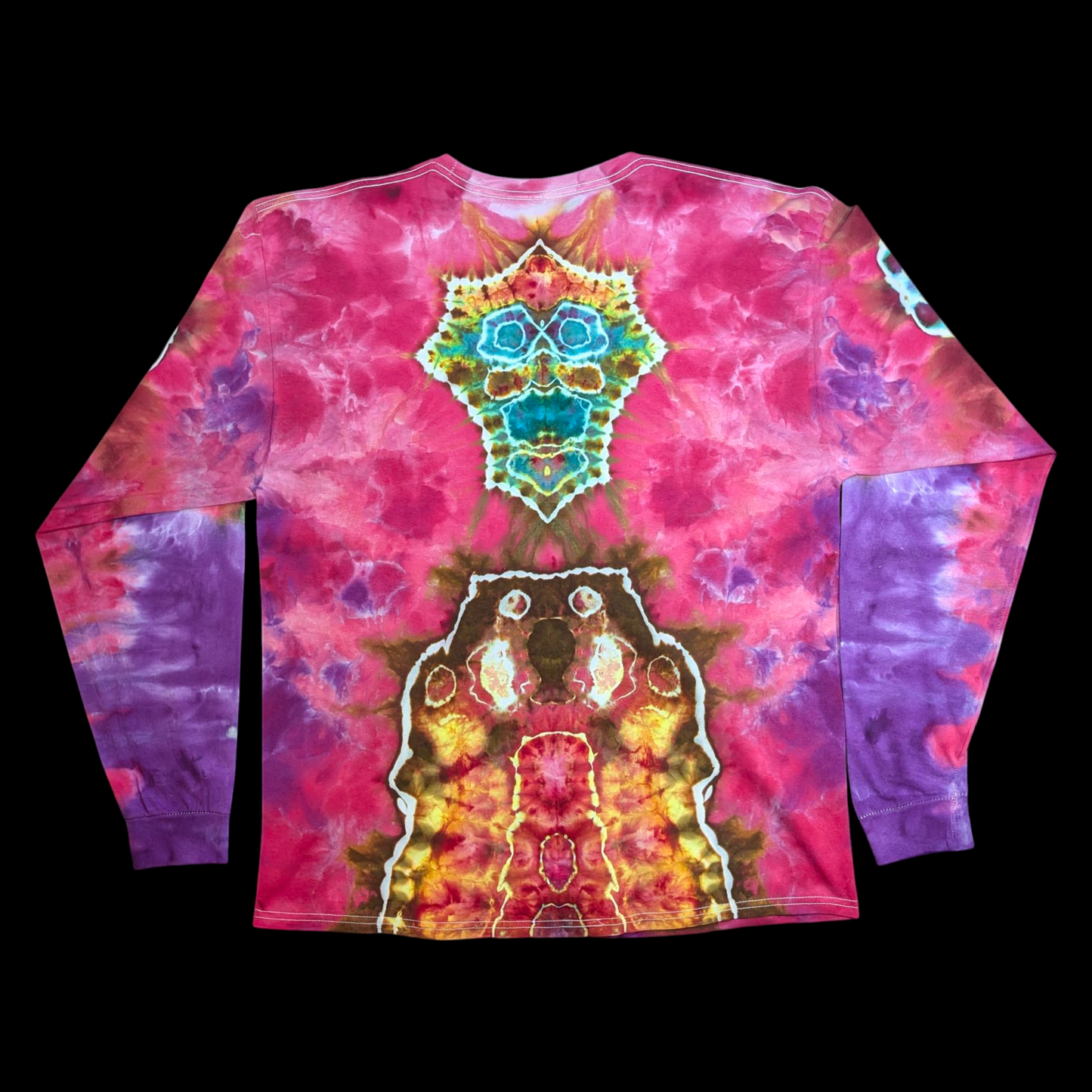 Crystal Bloom - XL Ice Dyed Shirt