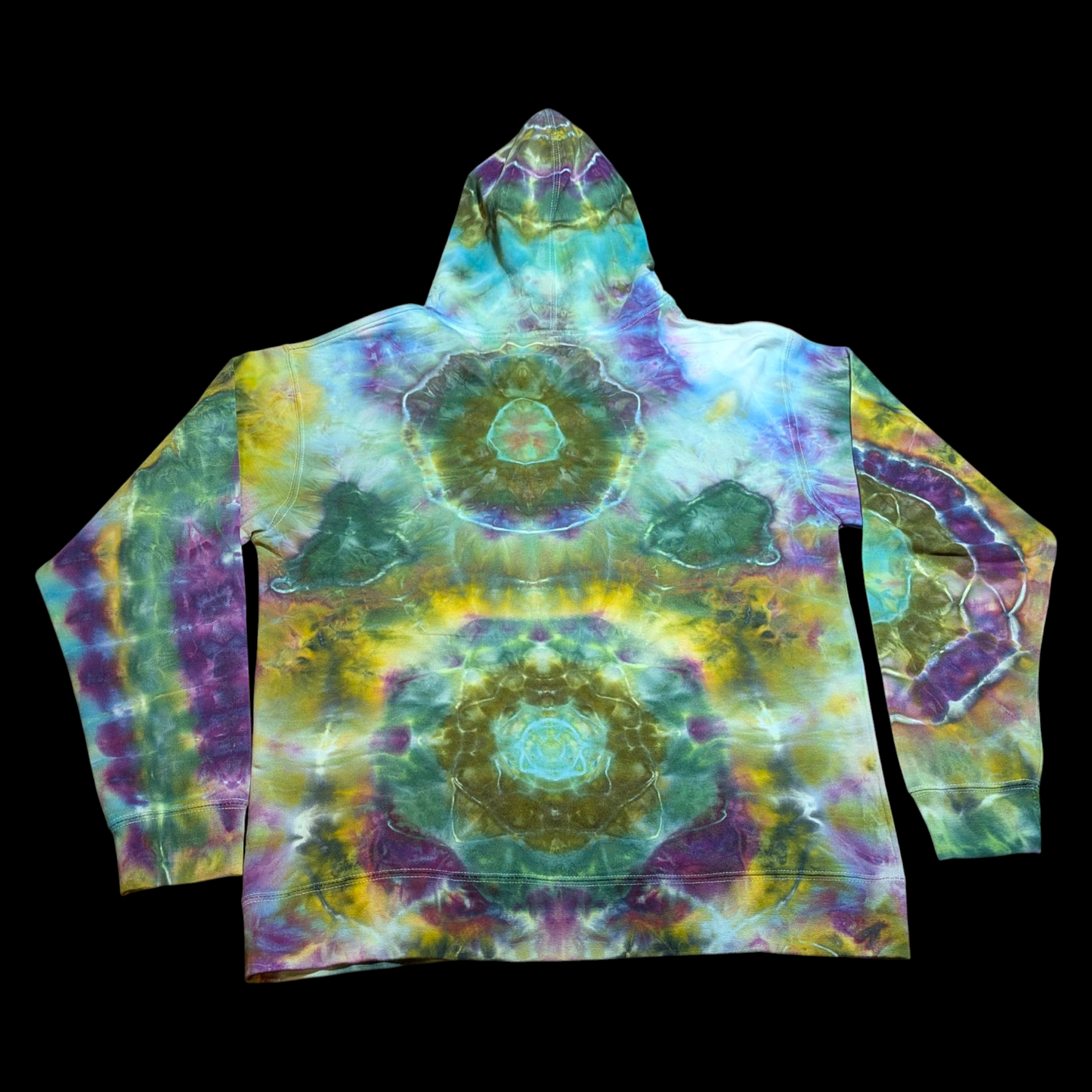 Spooky Medium Ice Dyed Hoodie