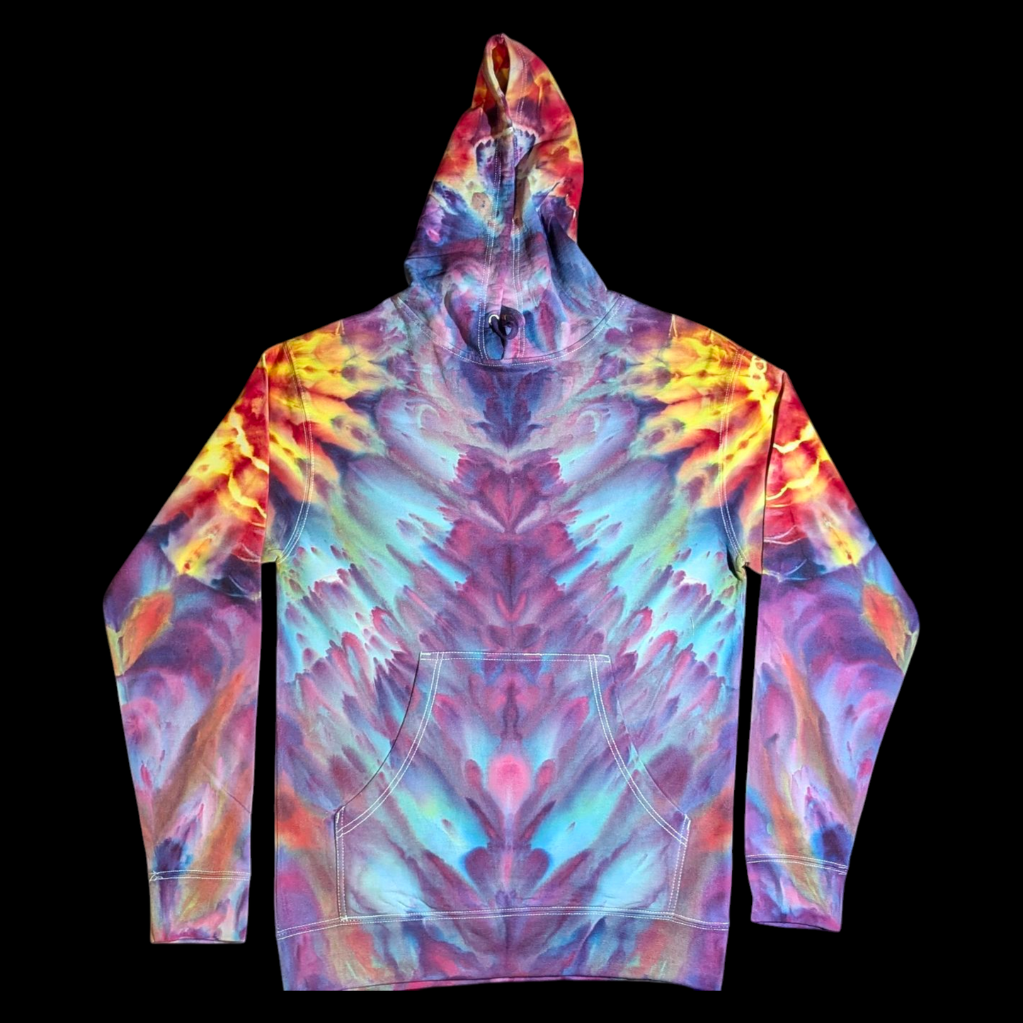 Medium Ice Dyed Hoodie